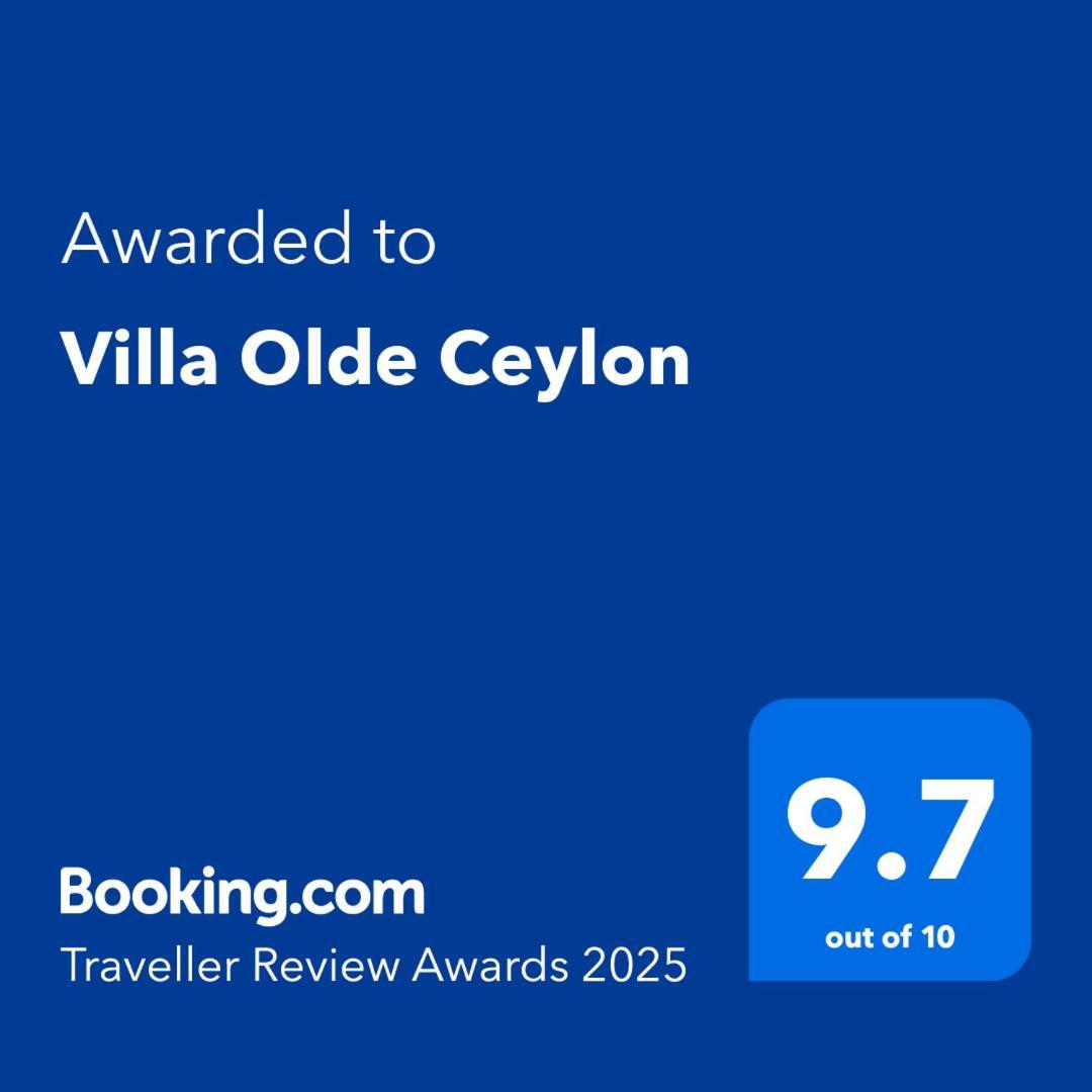 Villa Olde Ceylon Kandy Bagian luar foto